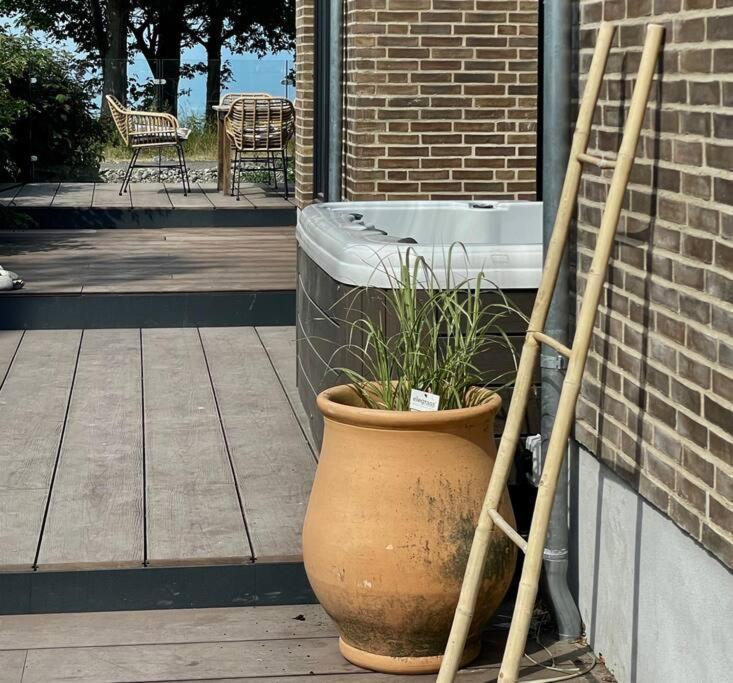 Luksus Hus I 1St Raekke, All-Incl Top Komfort Med Spa Og Skov Strøby Ladeplads Kültér fotó